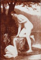 Nu avec cygne - s.d.