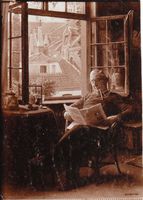 Le lecteur de journal ou 'Henrietje' - s.d.